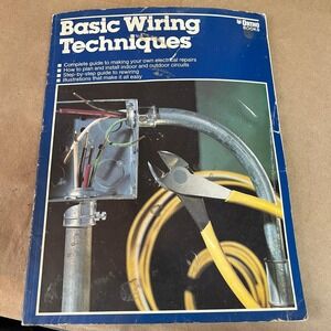 1982 Basic Wiring Techniques by Ortho Books Electrical Illustrated Repair Guide